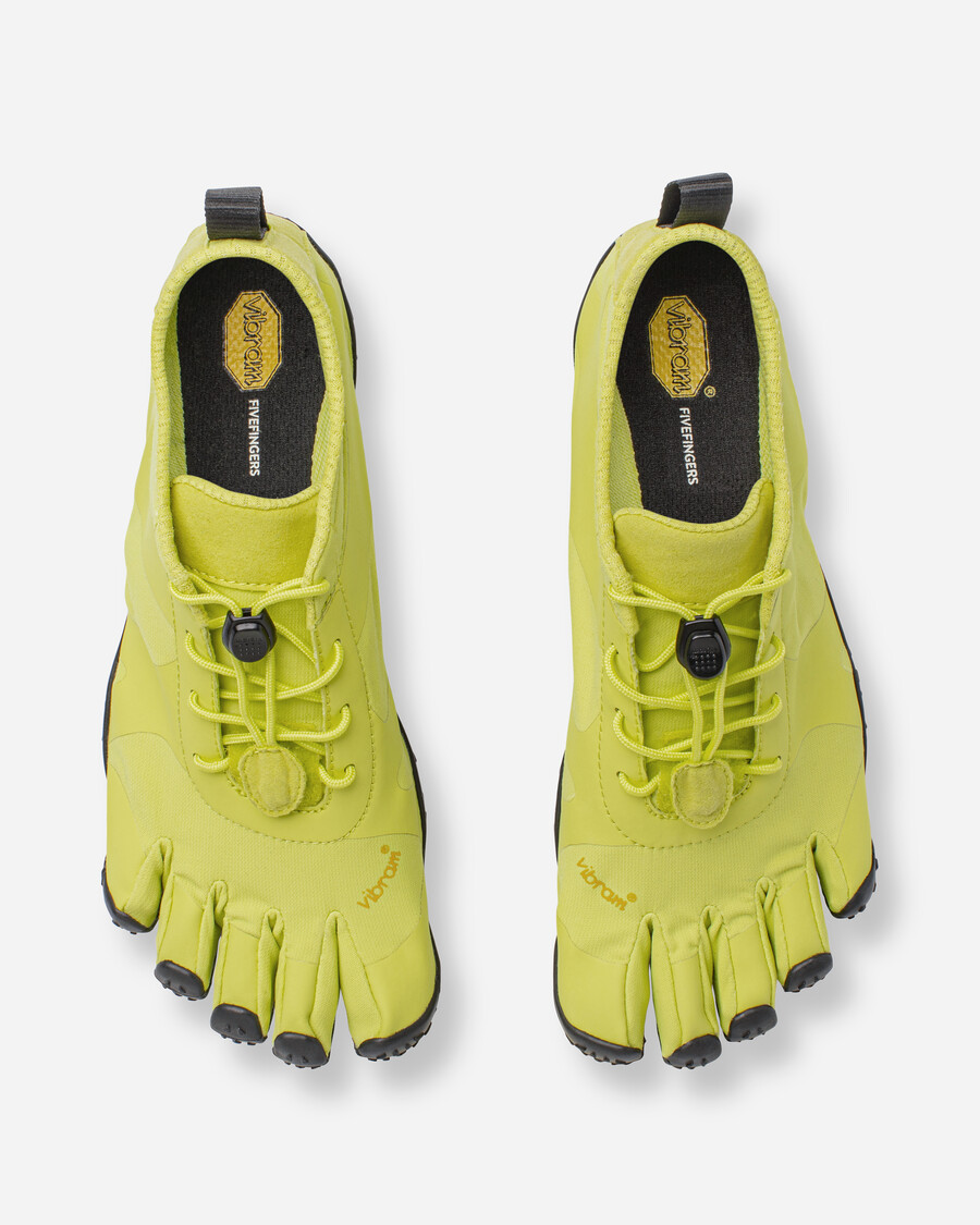 v-alpha da uomo verde lime nero