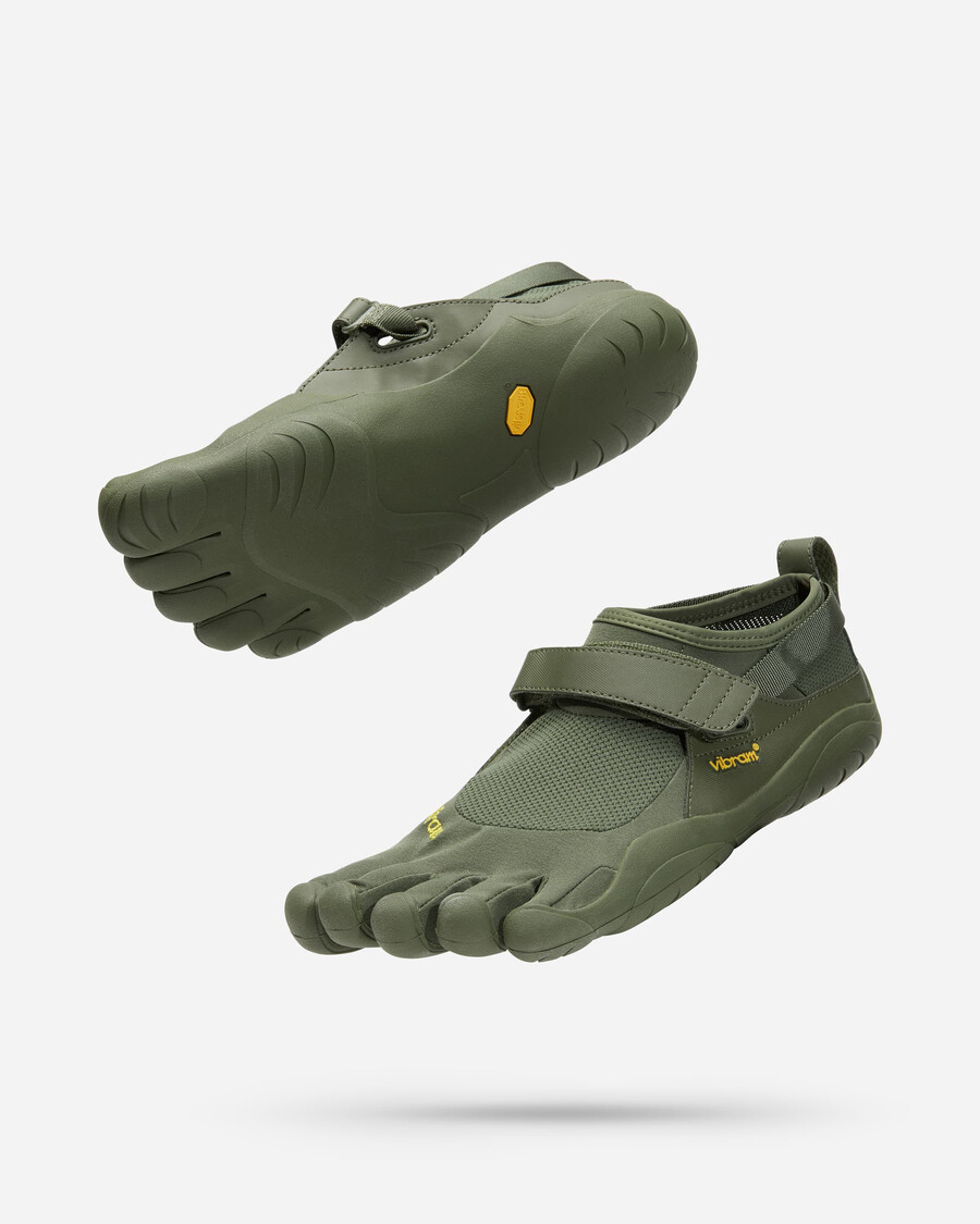 kso vintage da donna verde militare