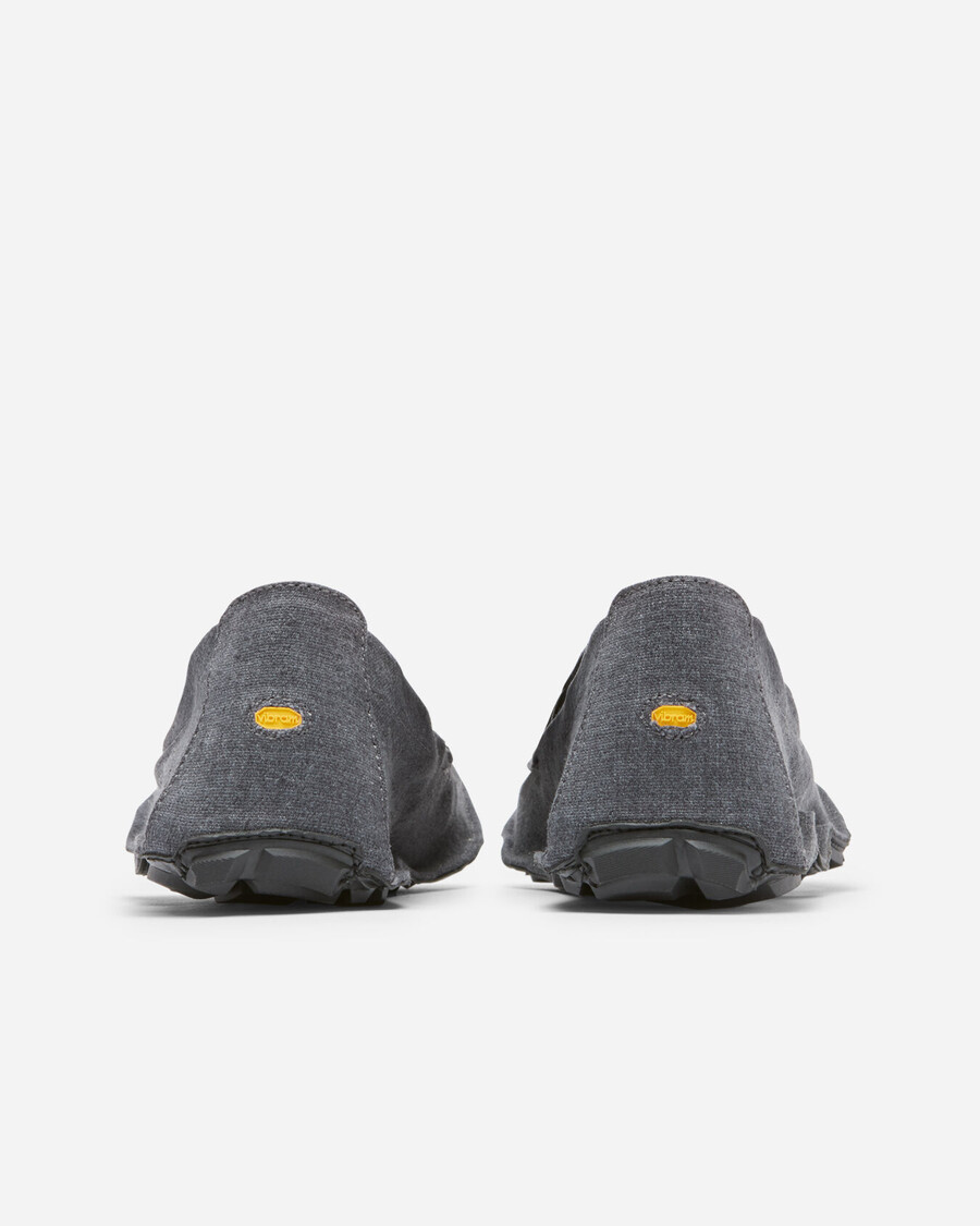 one quarter hemp uomo grigio nero