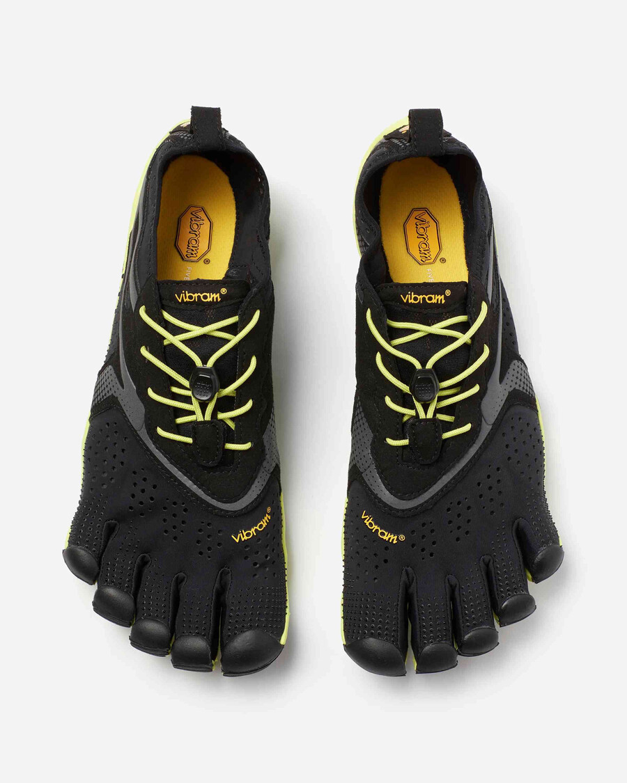 v-run da uomo nerogiallo