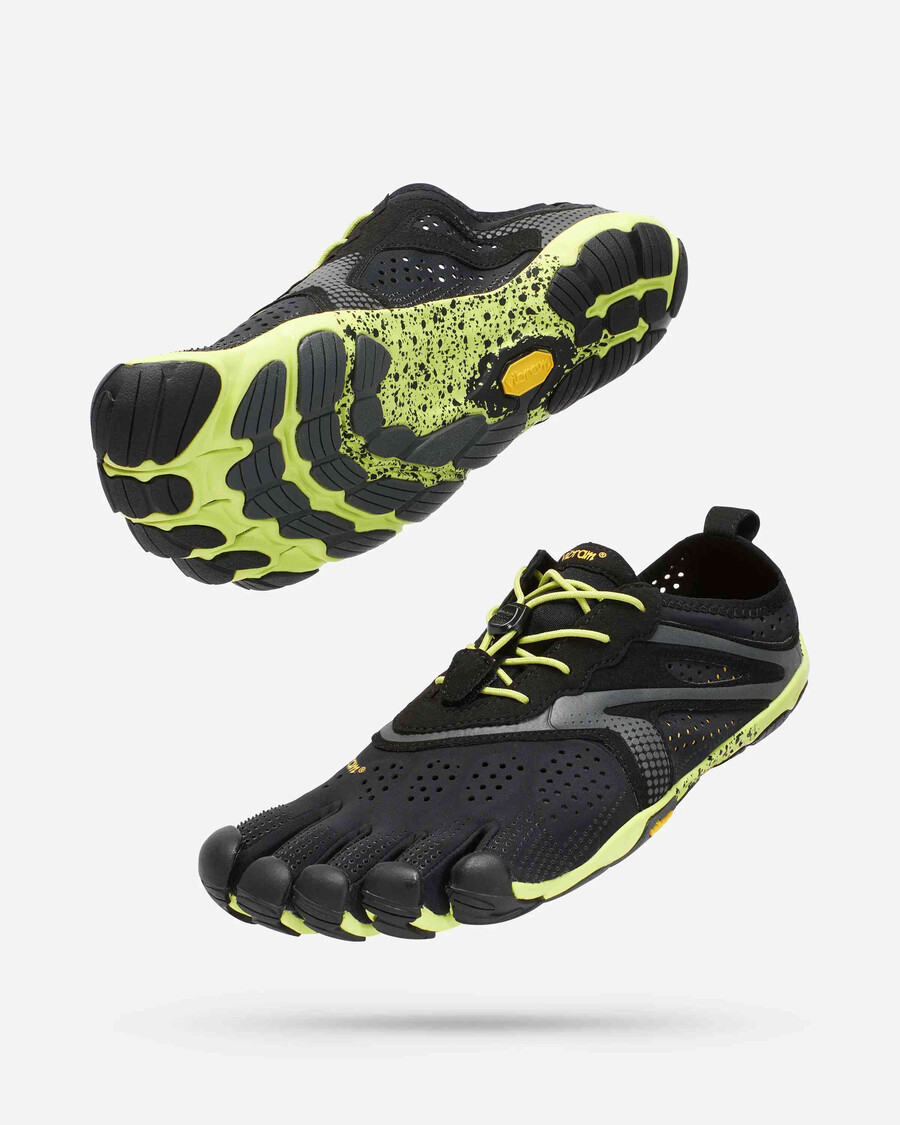 v-run da uomo nerogiallo