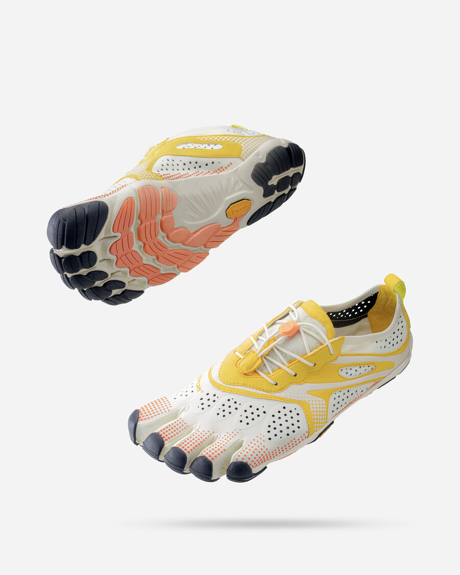 v-run da uomo avoriogiallo