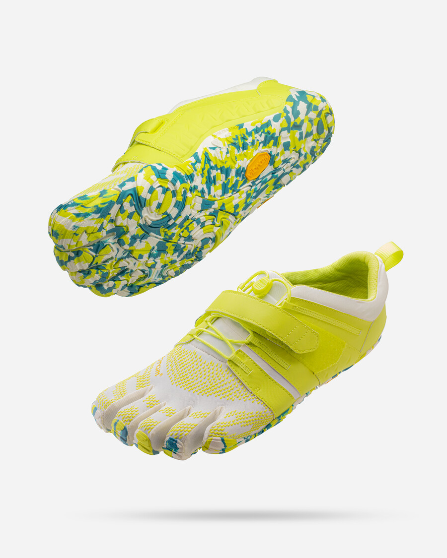 v-train 2.0 da uomo verde lime grigio