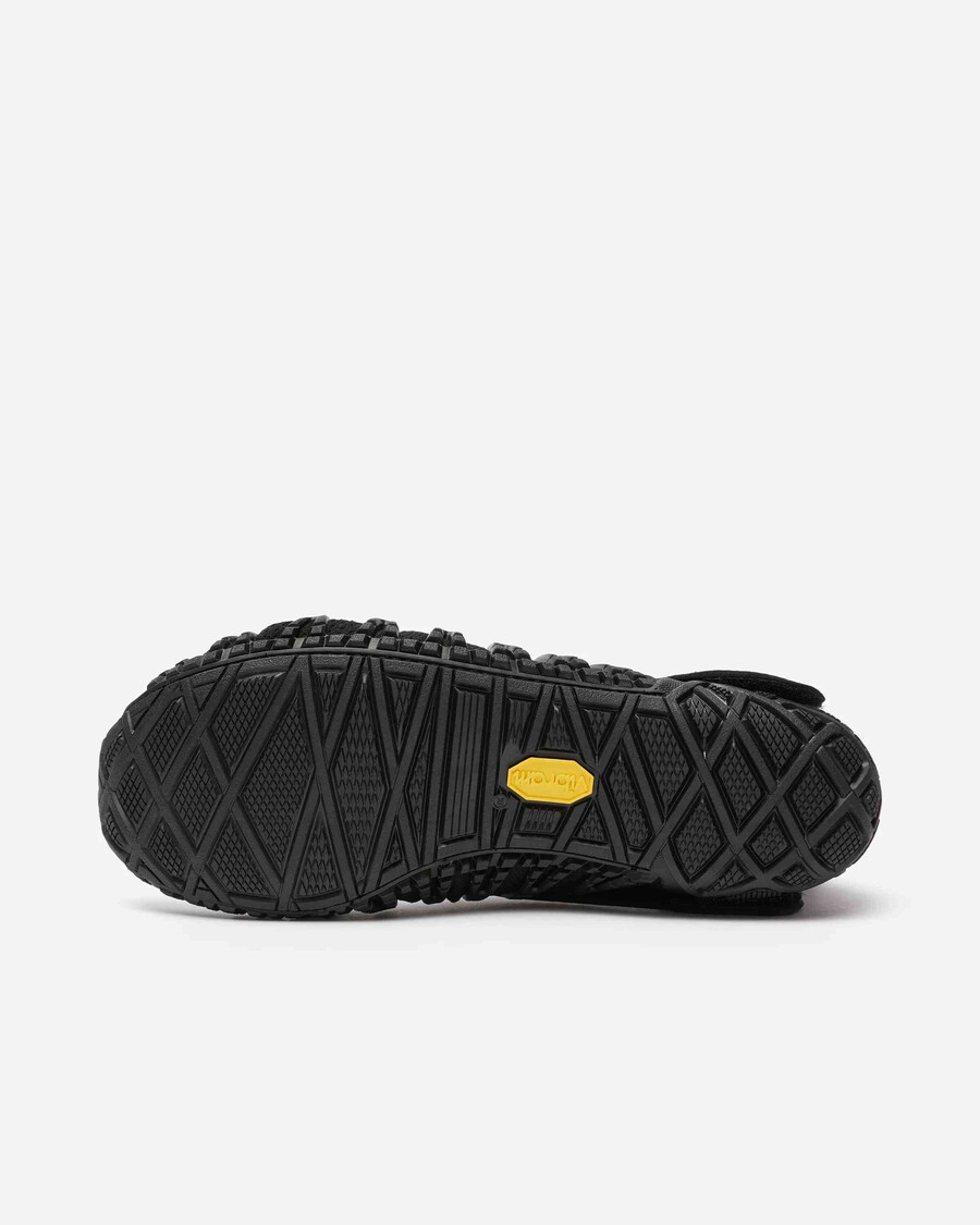 furoshiki knit high da donna nero