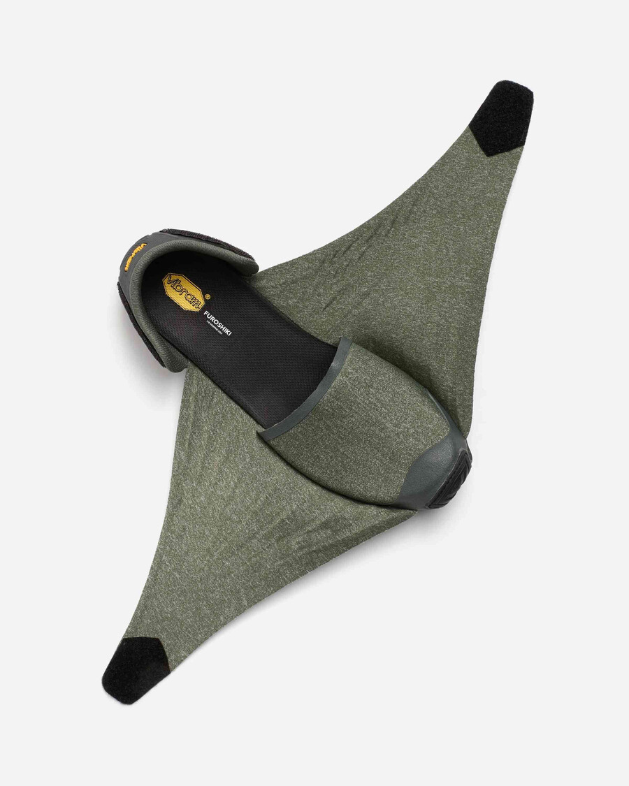 furoshiki ecofree green da donna